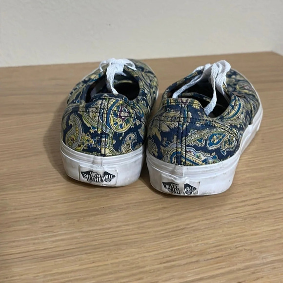 Vans Authentic Paisley Sneakers Women’s Size 6 Low Top - Picture 5 of 16